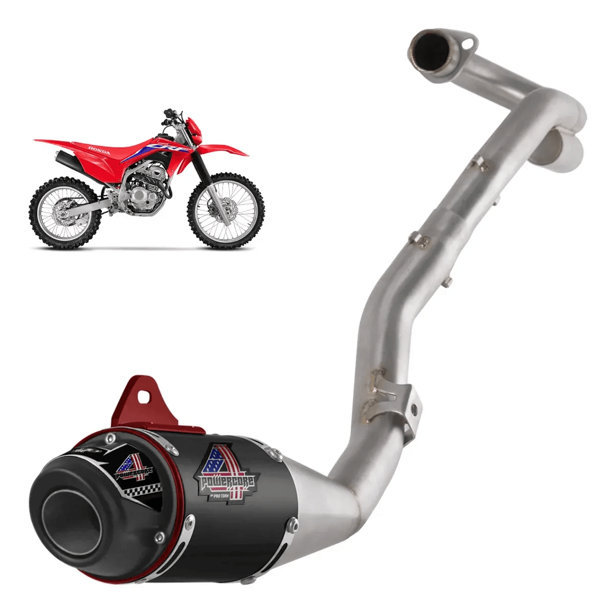 Escape Completo Pro Tork Powercore 4 — CRF 250F